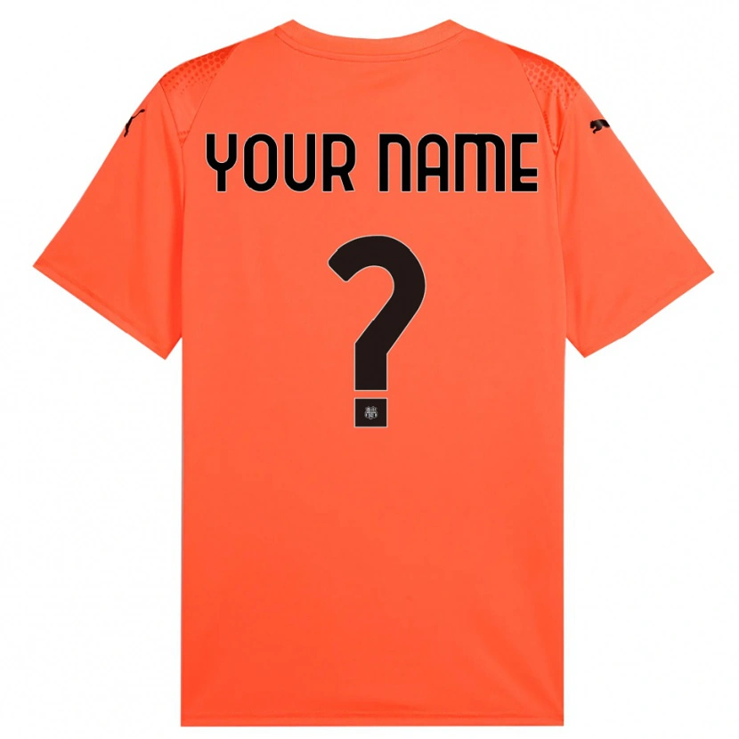 Danxen Damen US Sassuolo Orange Schwarz Trikot Torwarttrikot 2025/26