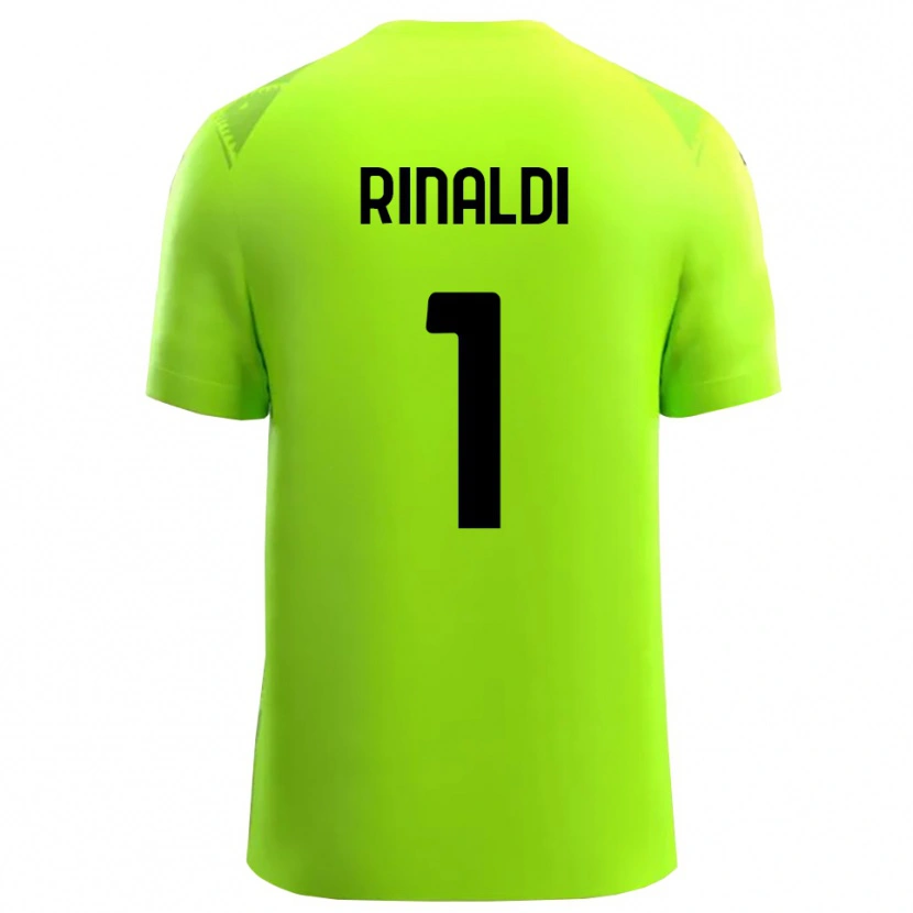 Danxen Damen Filippo Rinaldi #1 Trikot Rasen Grün Schwarz Torwarttrikot 2025/26