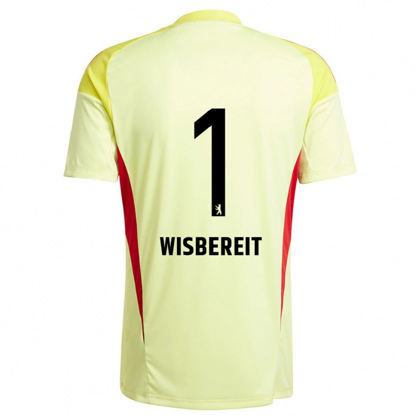 Danxen Damen Tom Wisbereit #1 Trikot Hellgelb Schwarz Torwarttrikot 2025/26