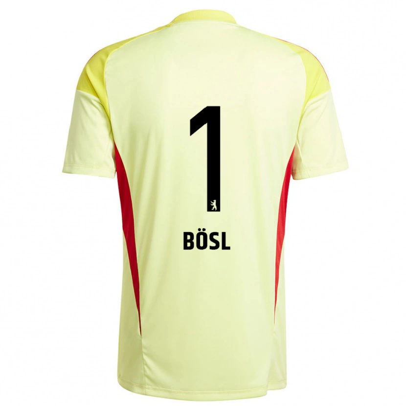 Danxen Damen Cara Bösl #1 Trikot Hellgelb Schwarz Torwarttrikot 2025/26