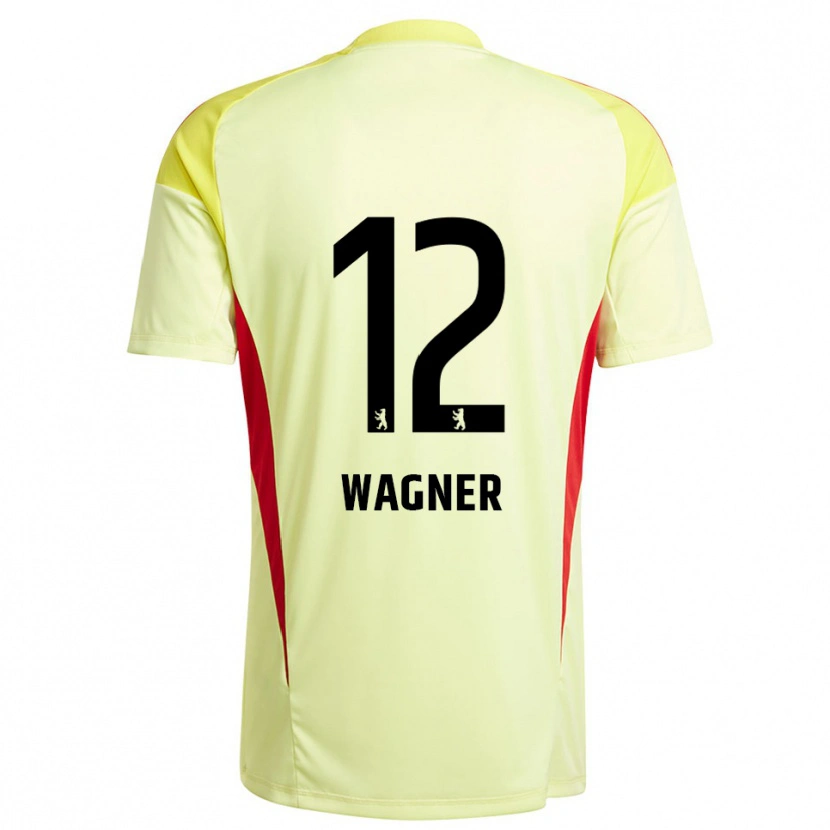 Danxen Damen Melanie Wagner #12 Trikot Hellgelb Schwarz Torwarttrikot 2025/26