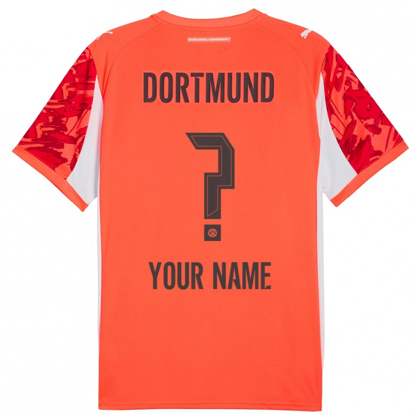 Danxen Damen Borussia Dortmund Rot Orange Trikot Torwarttrikot 2025/26