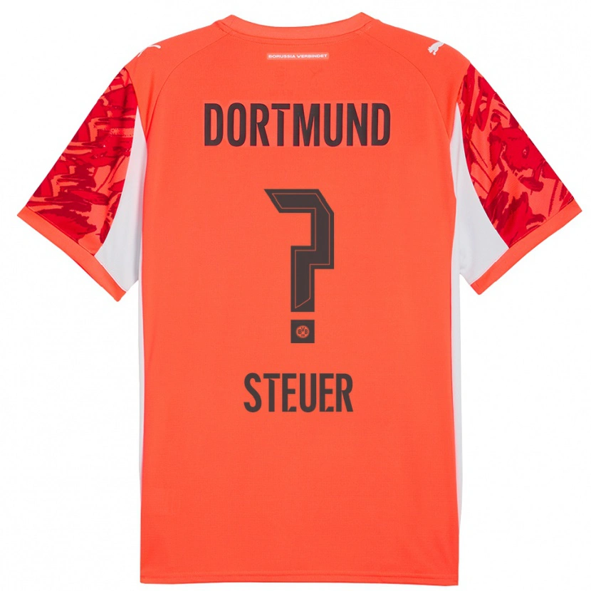 Danxen Damen Etienne Steuer #0 Trikot Rot Orange Torwarttrikot 2025/26