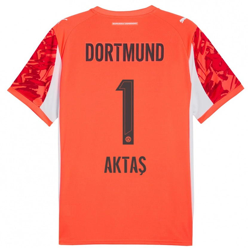 Danxen Damen Yılmaz Aktaş #1 Trikot Rot Orange Torwarttrikot 2025/26