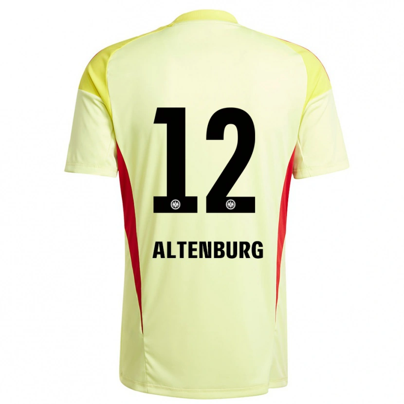 Danxen Damen Lina Altenburg #12 Trikot Hellgelb Schwarz Torwarttrikot 2025/26