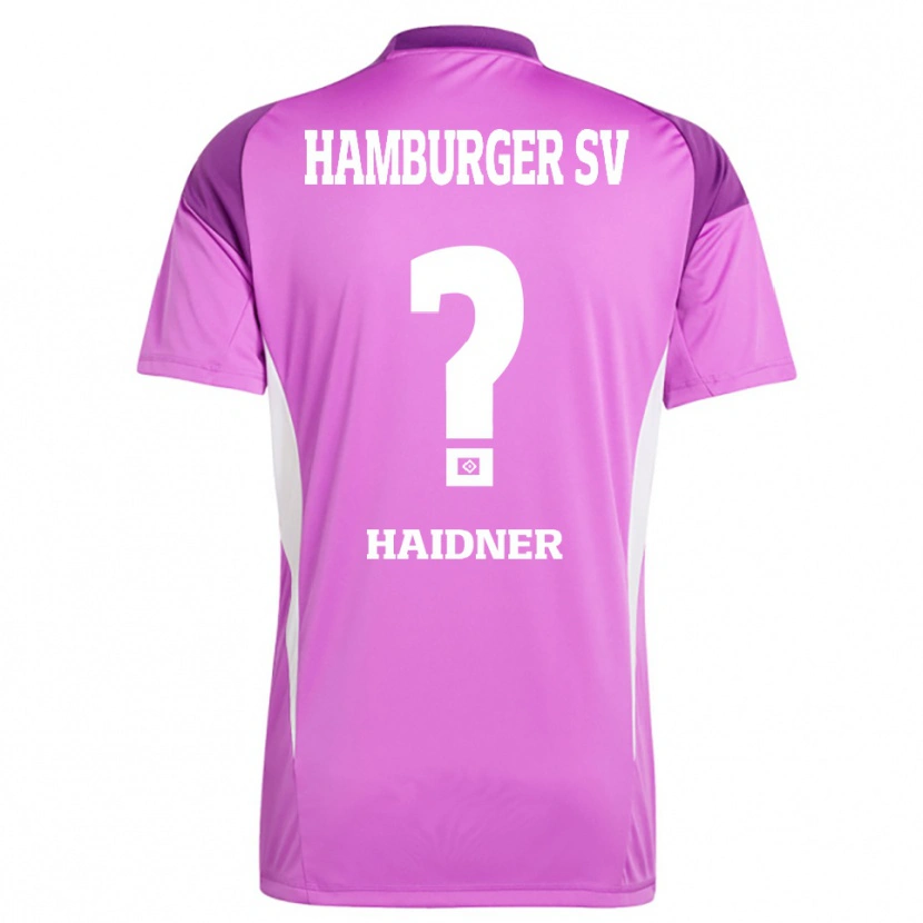 Danxen Damen Larissa Haidner #0 Trikot Flieder Weiß Lila Torwarttrikot 2025/26