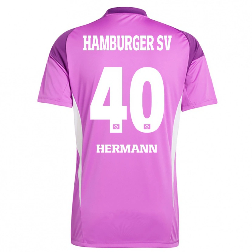 Danxen Damen Hannes Hermann #40 Trikot Flieder Weiß Lila Torwarttrikot 2025/26