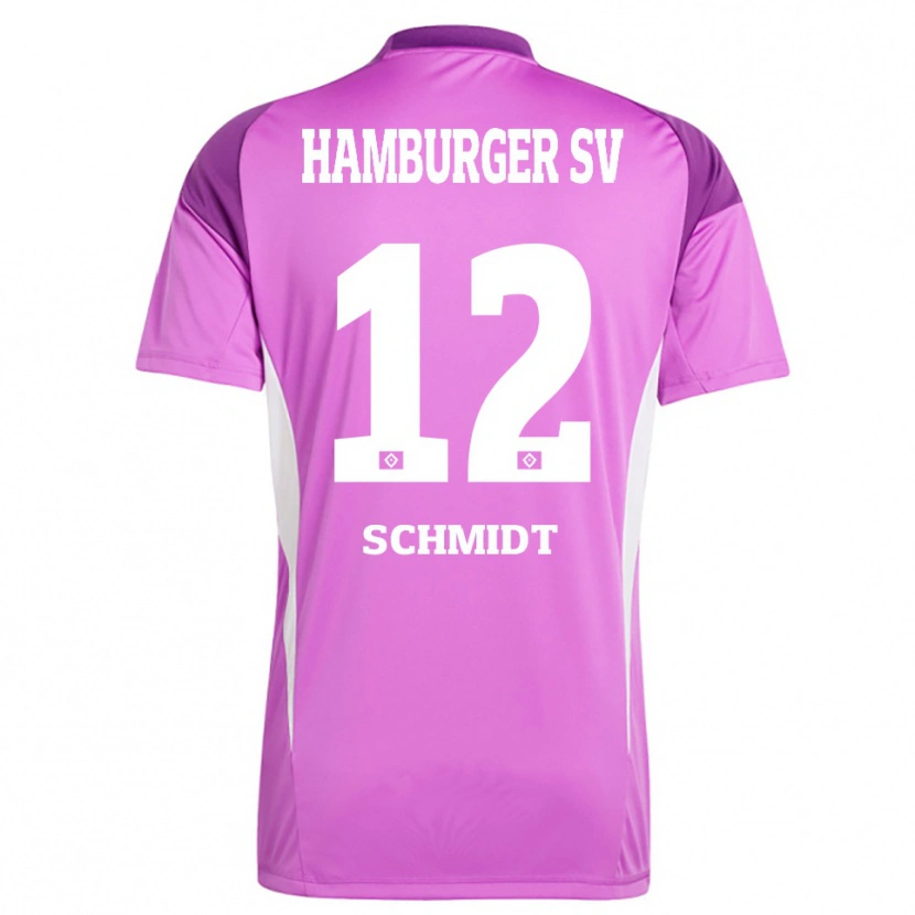 Danxen Damen Bennet Schmidt #12 Trikot Flieder Weiß Lila Torwarttrikot 2025/26
