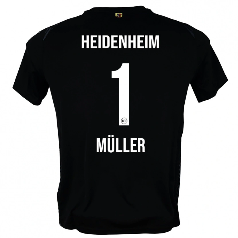 Danxen Damen Kevin Müller #1 Trikot Dunkelgrau Schwarz Torwarttrikot 2025/26