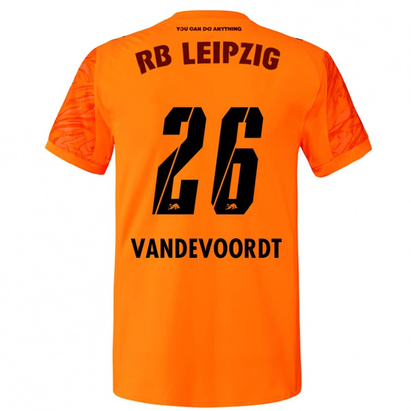 Danxen Damen Maarten Vandevoordt #26 Trikot Orange Rot Torwarttrikot 2025/26