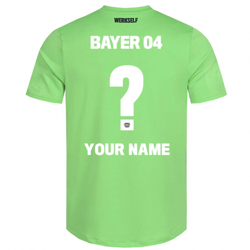 Danxen Damen Bayer 04 Leverkusen Hellgrün Weiß Trikot Torwarttrikot 2025/26