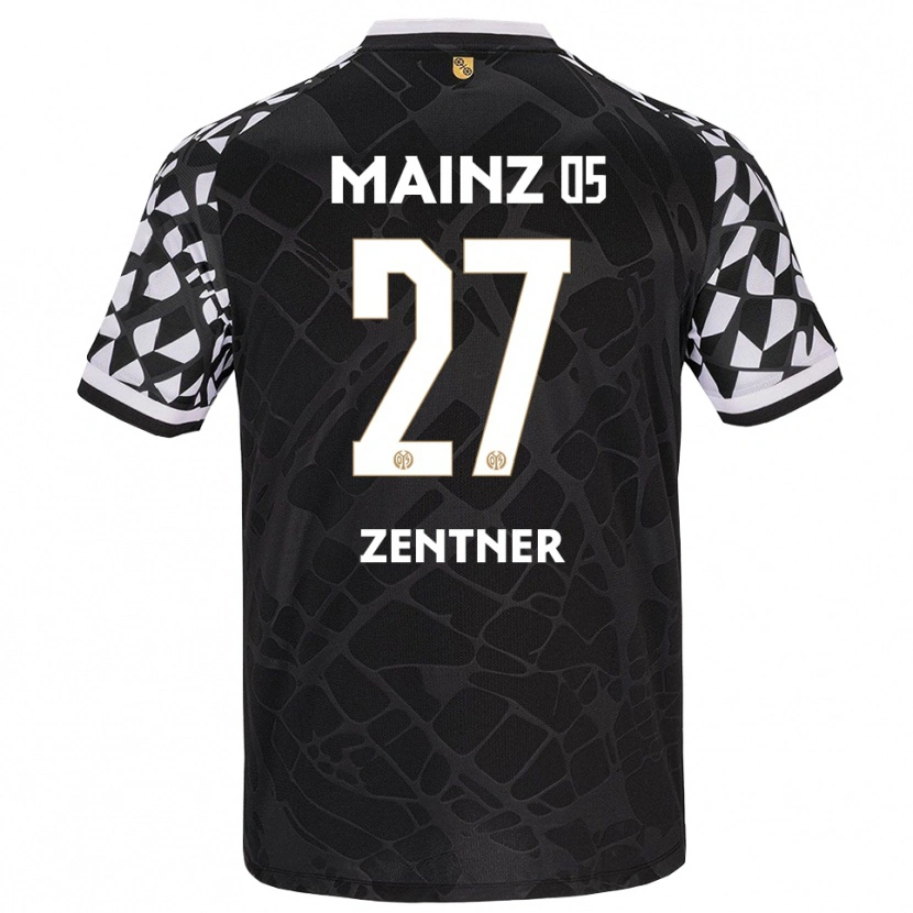 Danxen Damen Robin Zentner #27 Trikot Schwarz Weiß Torwarttrikot 2025/26
