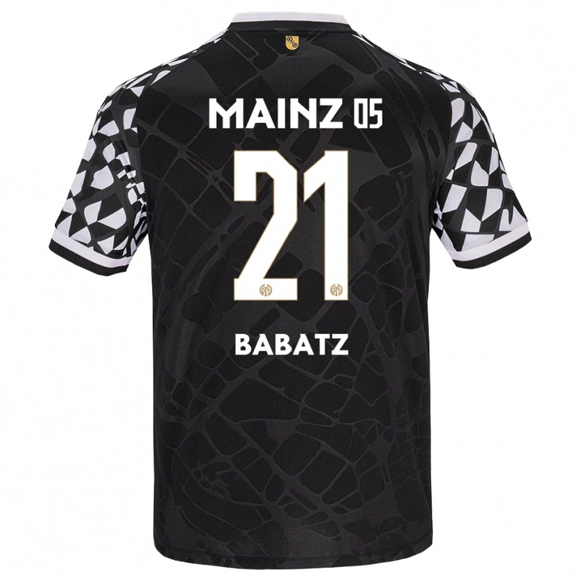 Danxen Damen Louis Babatz #21 Trikot Schwarz Weiß Torwarttrikot 2025/26