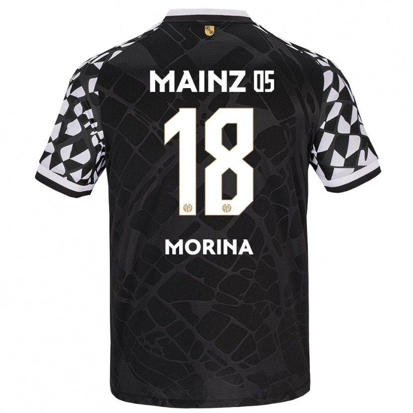 Danxen Damen Genti Morina #18 Trikot Schwarz Weiß Torwarttrikot 2025/26