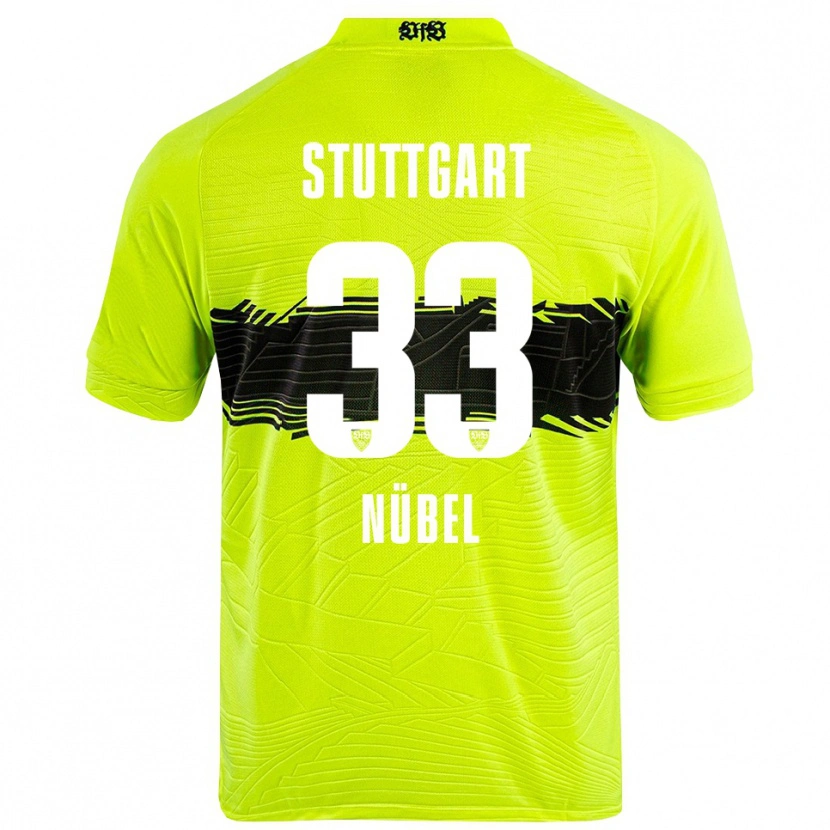 Danxen Damen Alexander Nübel #33 Trikot Grün Gelb Schwarz Torwarttrikot 2025/26