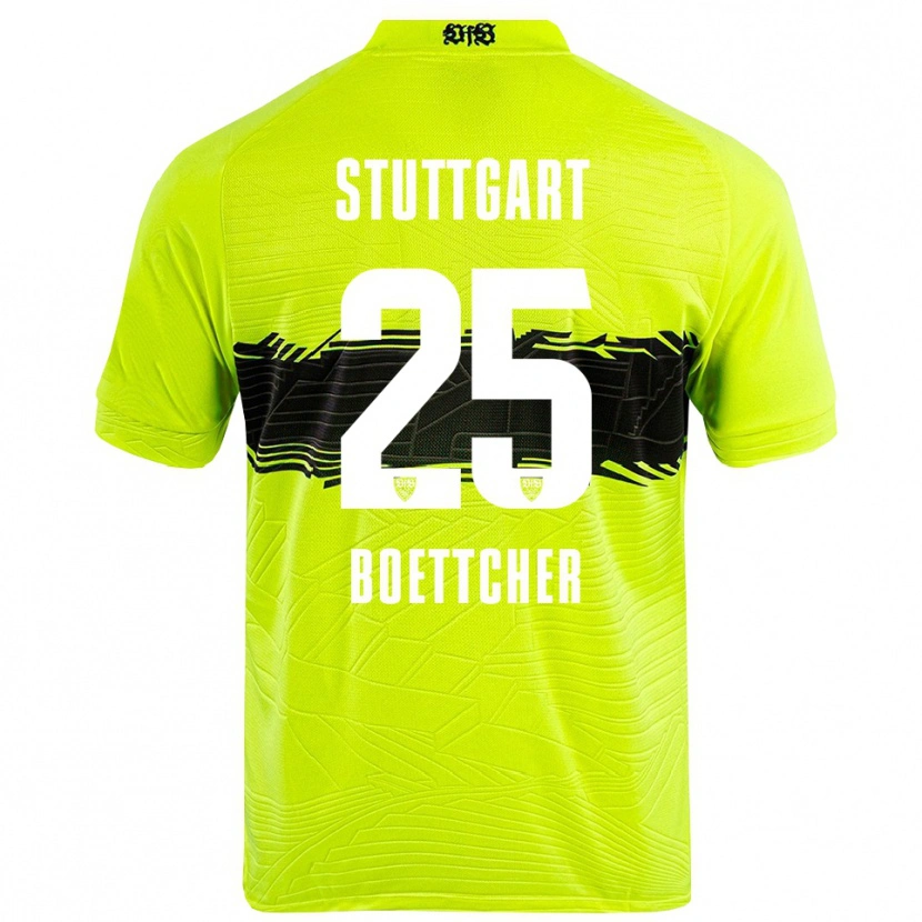 Danxen Damen Eve Boettcher #25 Trikot Grün Gelb Schwarz Torwarttrikot 2025/26