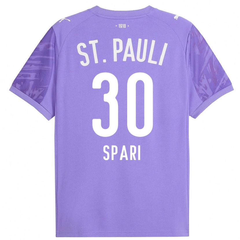 Danxen Damen Simon Spari #30 Trikot Mittel Lila Schwarz Torwarttrikot 2025/26