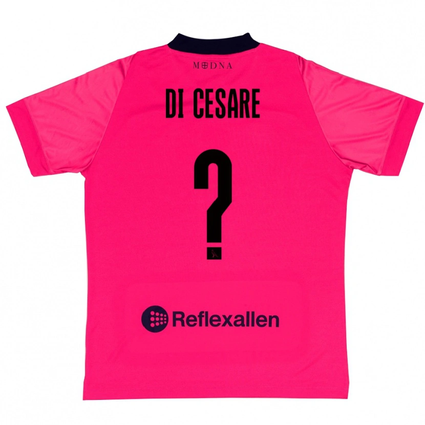 Danxen Damen Gabriele Di Cesare #0 Trikot Tiefrosa Schwarz Torwarttrikot 2025/26