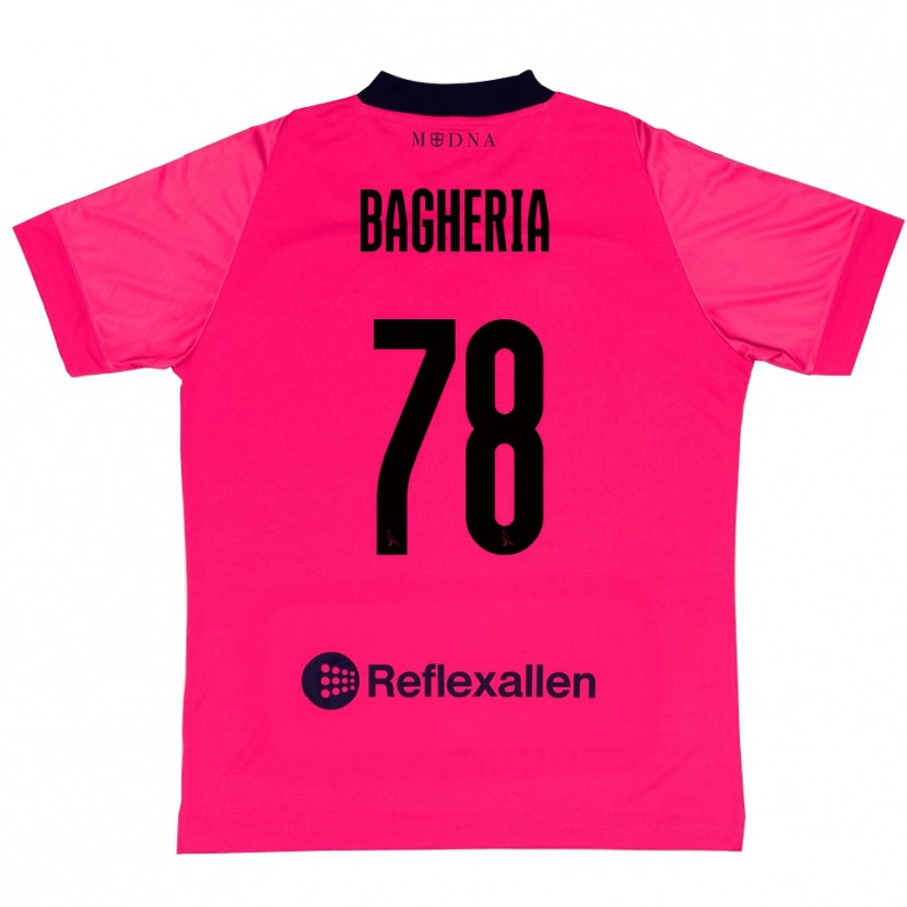 Danxen Damen Fabrizio Bagheria #78 Trikot Tiefrosa Schwarz Torwarttrikot 2025/26