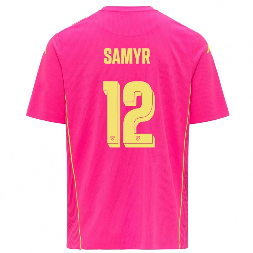 Danxen Damen Walid Samyr #12 Trikot Tiefes Pink Gelb Torwarttrikot 2025/26