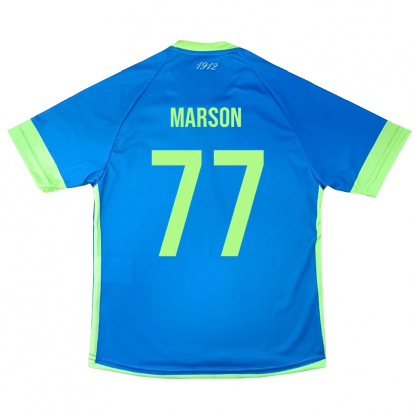 Danxen Damen Leonardo Marson #77 Trikot Blau Grün Gelb Torwarttrikot 2025/26
