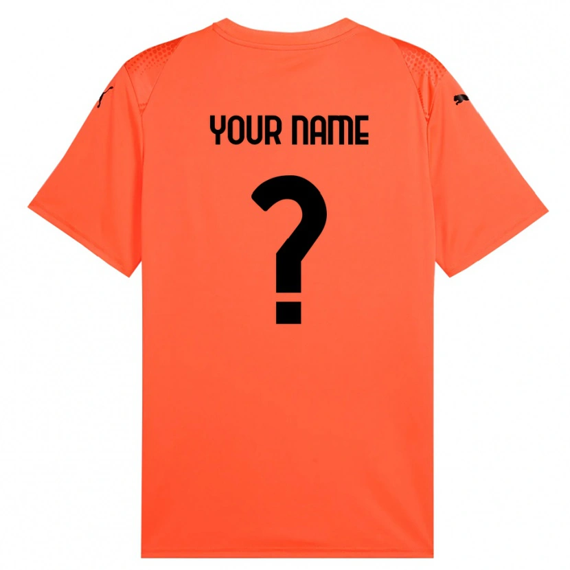 Danxen Damen US Salernitana 1919 Orange Schwarz Trikot Torwarttrikot 2025/26