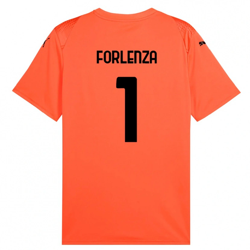 Danxen Damen Carlo Forlenza #1 Trikot Orange Schwarz Torwarttrikot 2025/26