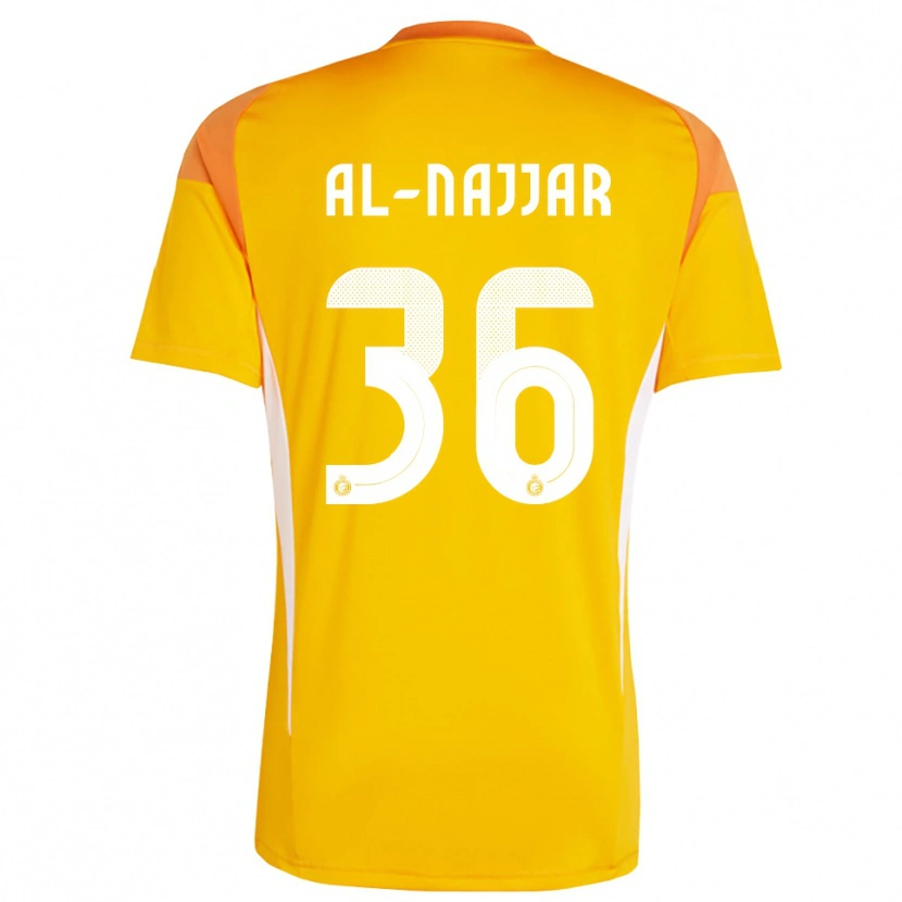 Danxen Damen Raghed Al-Najjar #36 Trikot Orange Gelb Weiß Torwarttrikot 2025/26