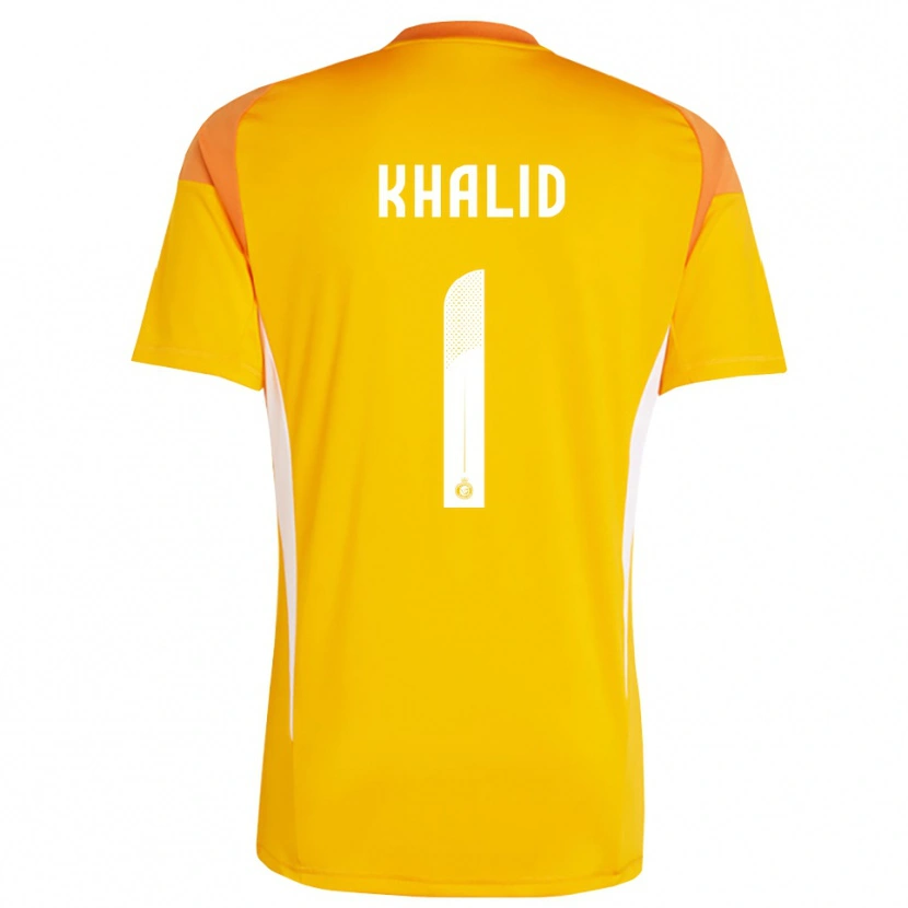 Danxen Damen Sara Khalid #1 Trikot Orange Gelb Weiß Torwarttrikot 2025/26