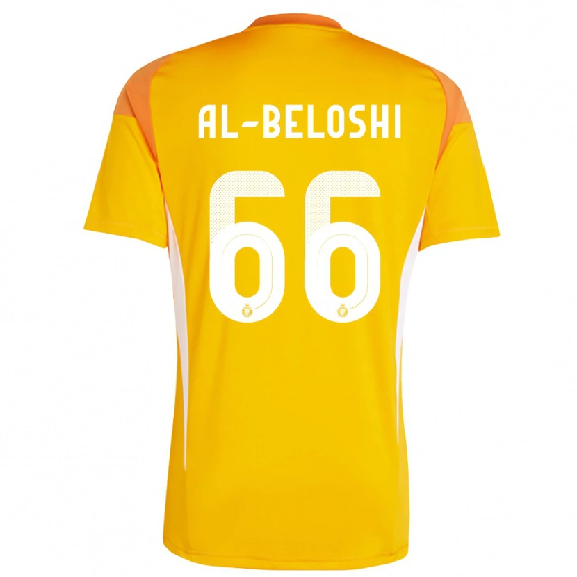 Danxen Damen Reem Al-Beloshi #66 Trikot Orange Gelb Weiß Torwarttrikot 2025/26