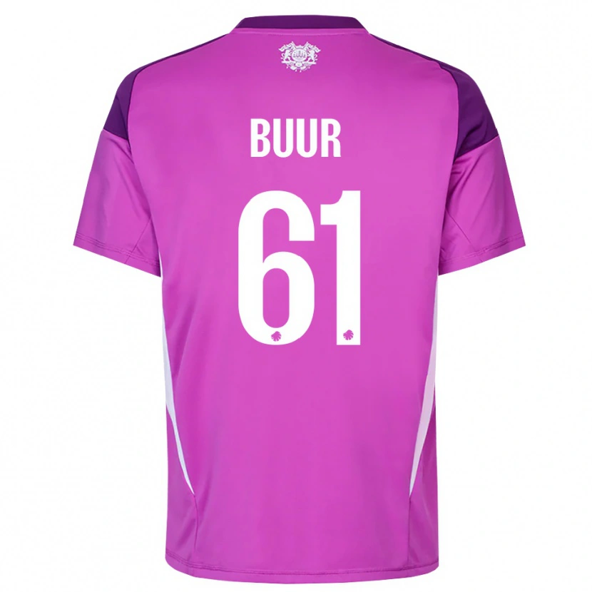 Danxen Damen Oscar Buur #61 Trikot Flieder Lila Weiß Torwarttrikot 2025/26