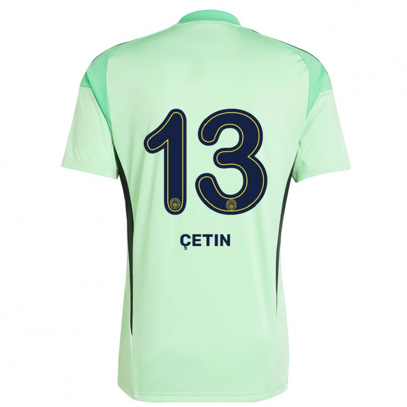 Danxen Damen Tarık Çetin #13 Trikot Hellgrün Schwarz Torwarttrikot 2025/26