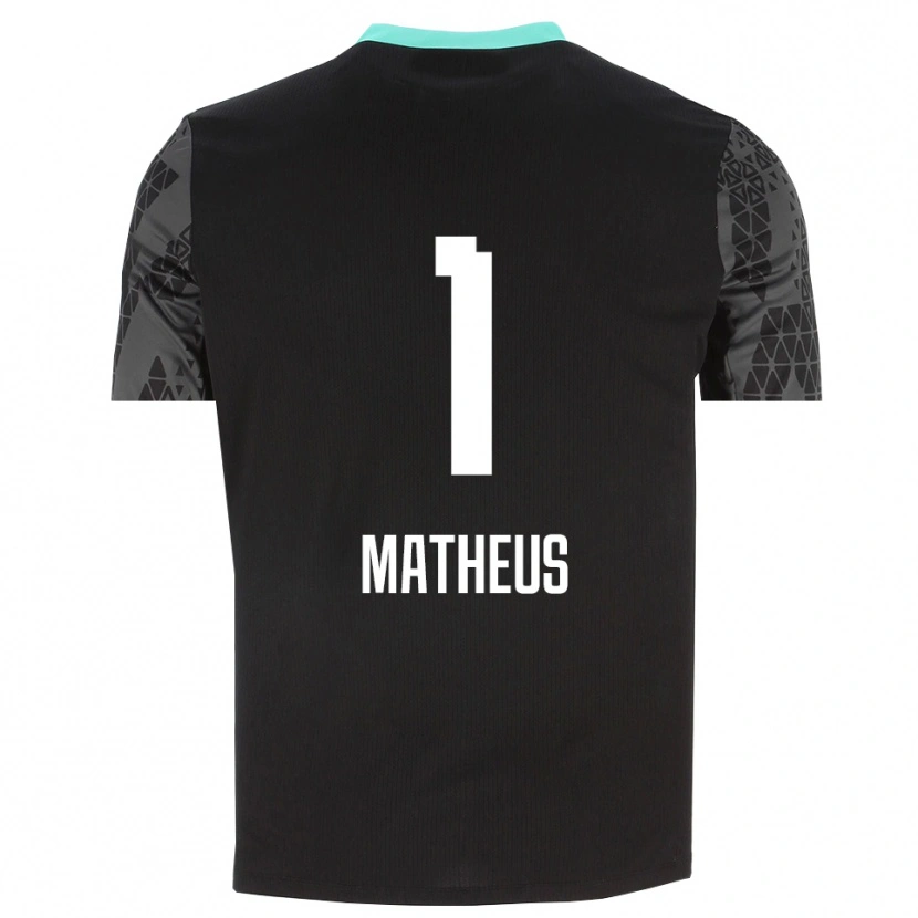 Danxen Damen Matheus #1 Trikot Dunkelgrau Schwarz Torwarttrikot 2025/26
