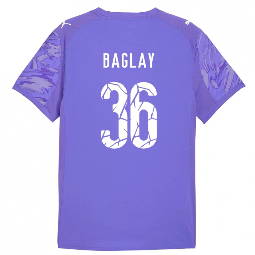 Danxen Damen Rostyslav Baglay #36 Trikot Flieder Lila Torwarttrikot 2025/26