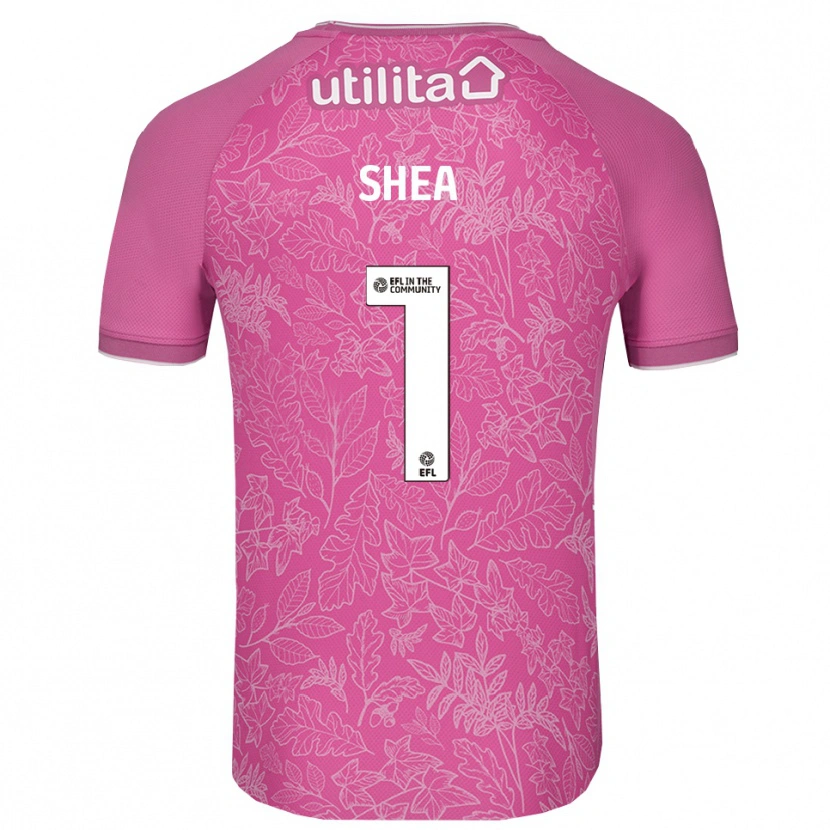 Danxen Damen James Shea #1 Trikot Pink Schwarz Torwarttrikot 2025/26