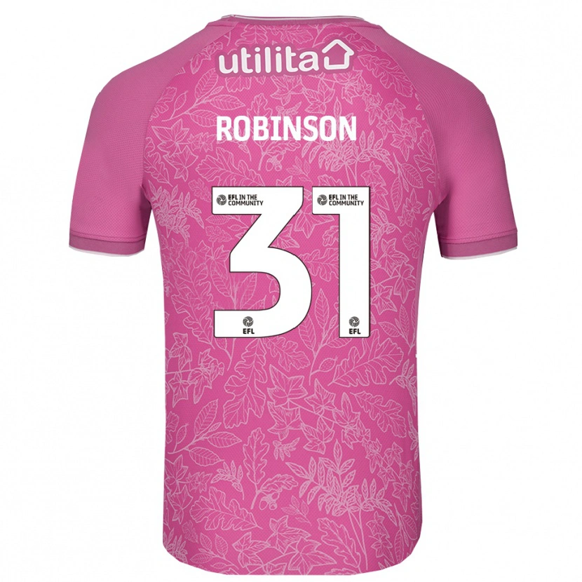 Danxen Damen Leah Robinson #31 Trikot Pink Schwarz Torwarttrikot 2025/26