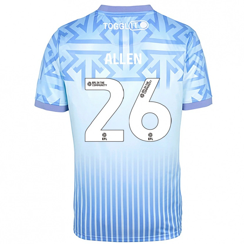 Danxen Damen Lauren Allen #26 Trikot Hellblau Weiß Torwarttrikot 2025/26