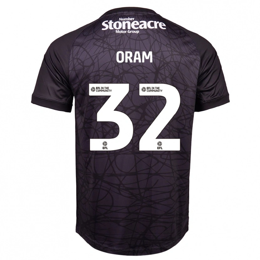 Danxen Damen Jake Oram #32 Trikot Schwarz Weiß Torwarttrikot 2025/26