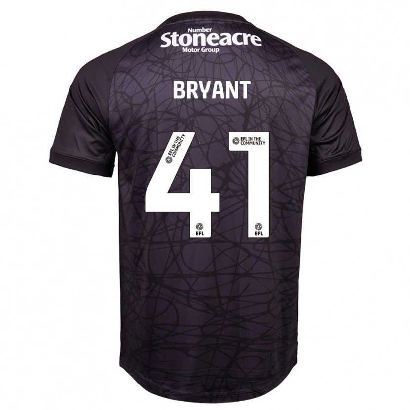 Danxen Damen Jacob Bryant #41 Trikot Schwarz Weiß Torwarttrikot 2025/26