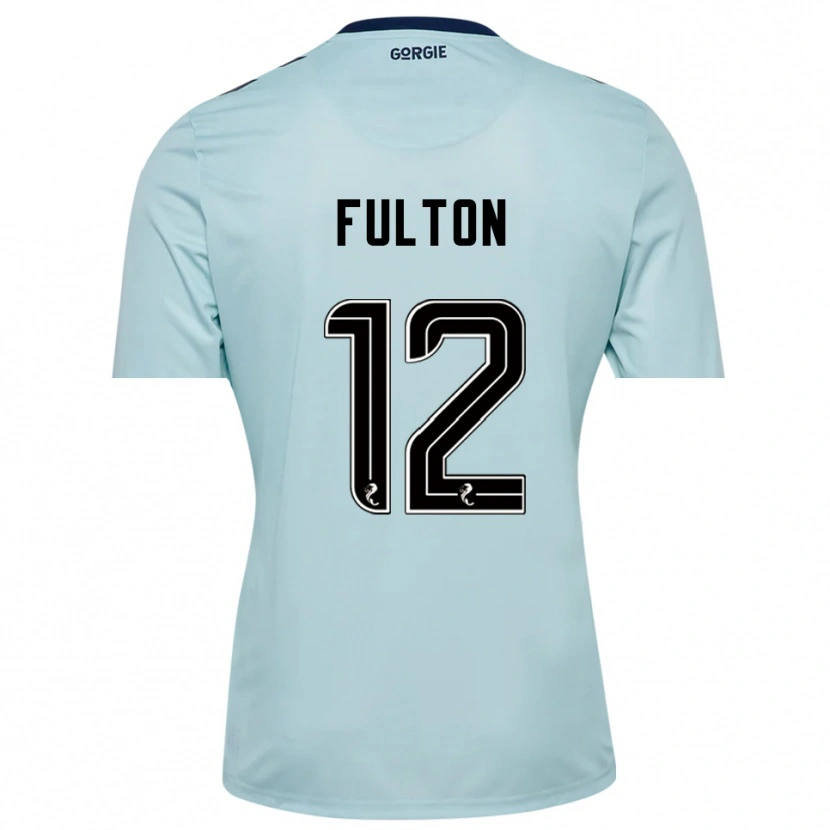 Danxen Damen Ryan Fulton #12 Trikot Hellblau Schwarz Torwarttrikot 2025/26