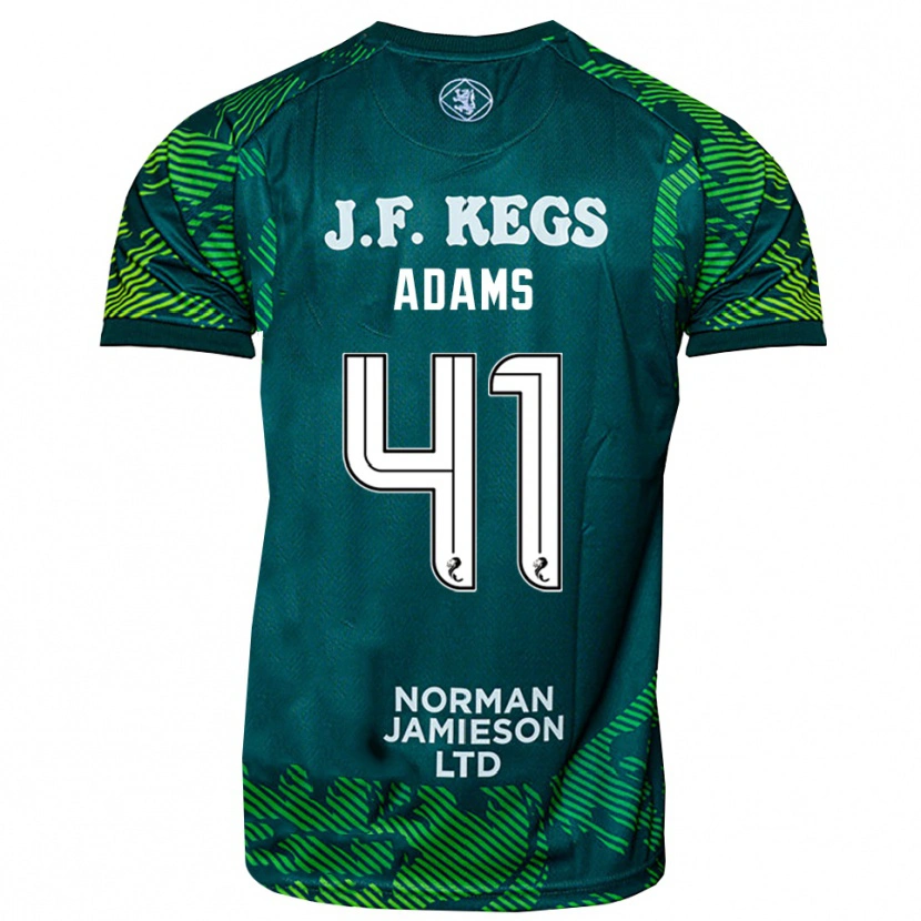 Danxen Damen Ruairidh Adams #41 Trikot Grün Weiß Torwarttrikot 2025/26