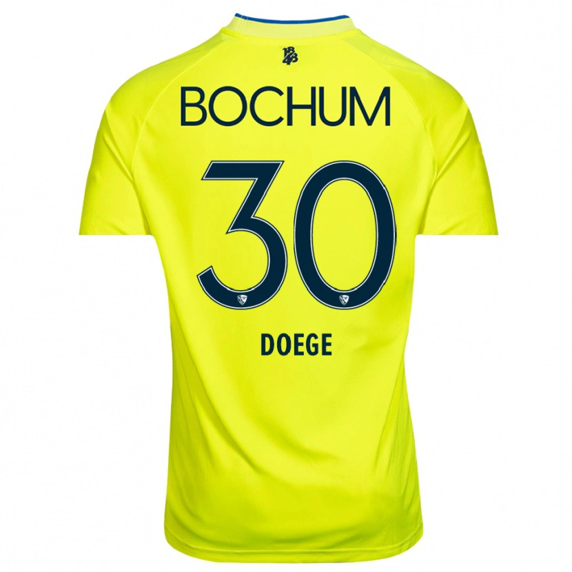 Danxen Damen Leonie Doege #30 Trikot Gelb Grün Torwarttrikot 2025/26
