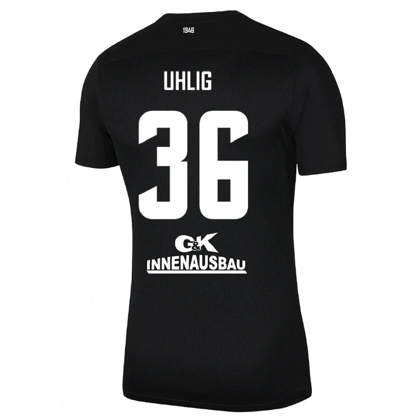 Danxen Damen Max Uhlig #36 Trikot Schwarz Weiß Torwarttrikot 2025/26
