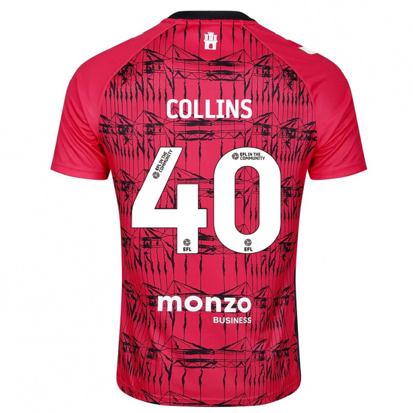 Danxen Damen Brad Collins #40 Trikot Rot Weiß Torwarttrikot 2025/26