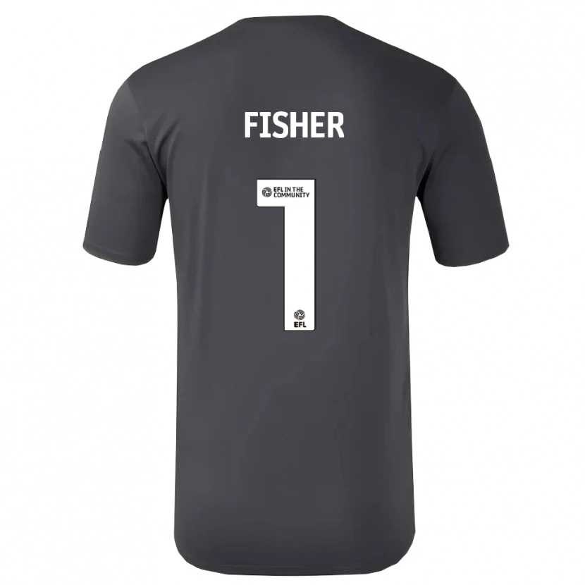 Danxen Damen Nathan Fisher #1 Trikot Schwarz Weiß Torwarttrikot 2025/26