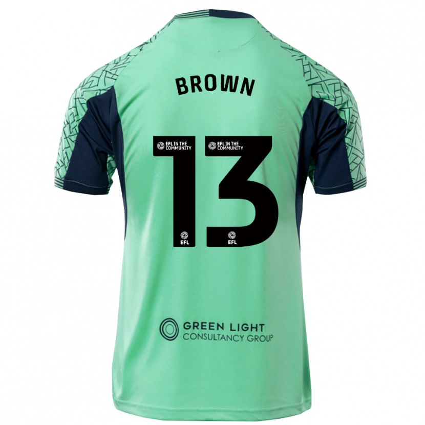 Danxen Damen Mason Brown #13 Trikot Aqua Schwarz Torwarttrikot 2025/26