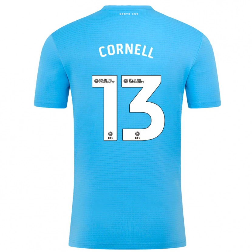 Danxen Damen David Cornell #13 Trikot Blau Weiß Torwarttrikot 2025/26
