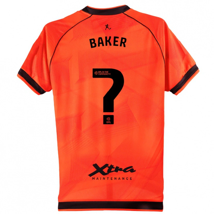 Danxen Damen Faye Baker #0 Trikot Orange Schwarz Torwarttrikot 2025/26