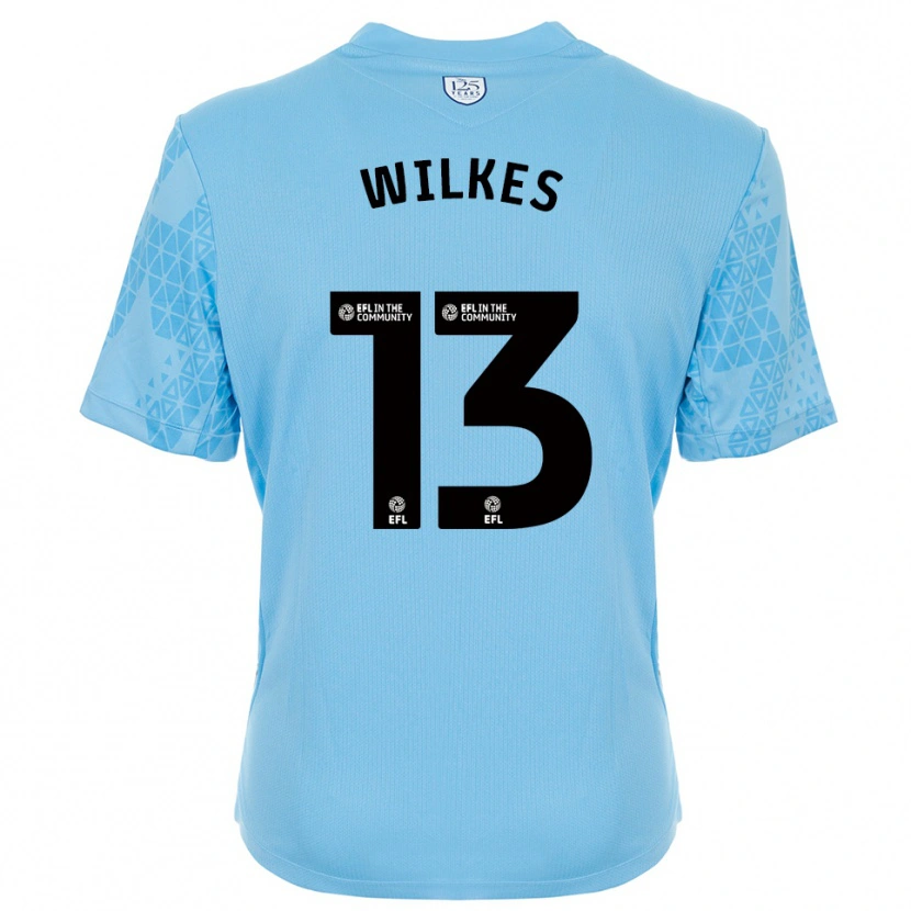 Danxen Damen Liam Wilkes #13 Trikot Himmelblau Schwarz Torwarttrikot 2025/26