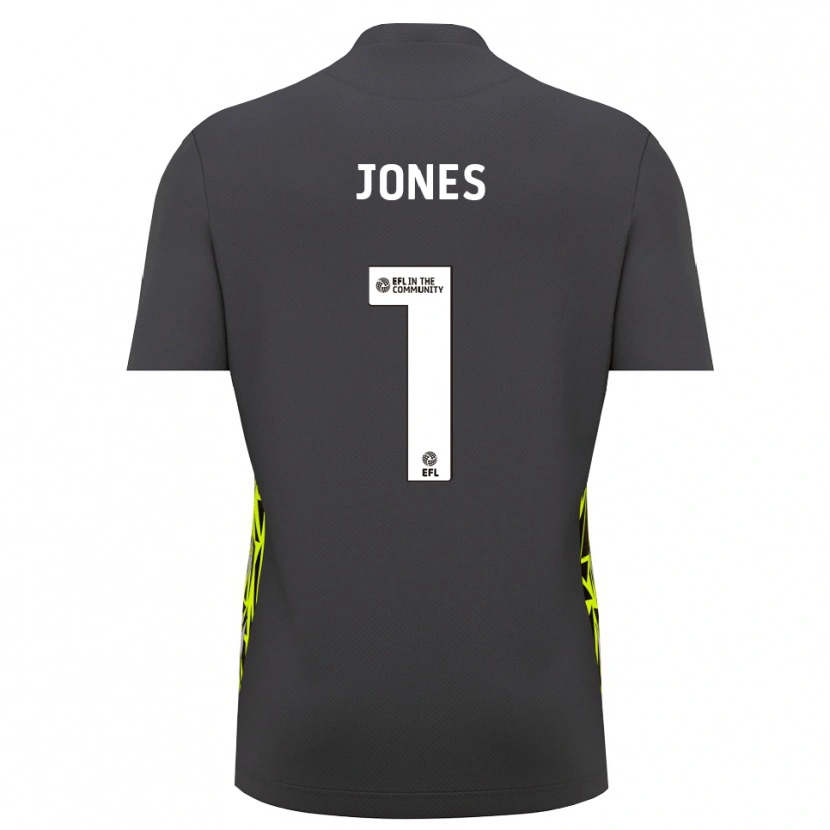 Danxen Damen Elliott Jones #1 Trikot Grau Waldgrün Torwarttrikot 2025/26